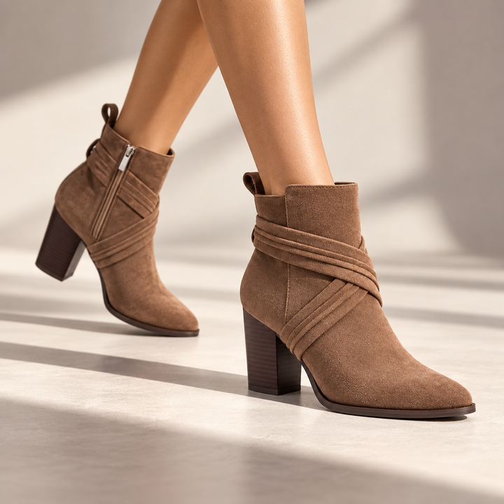 Viera Block-Heel Boots