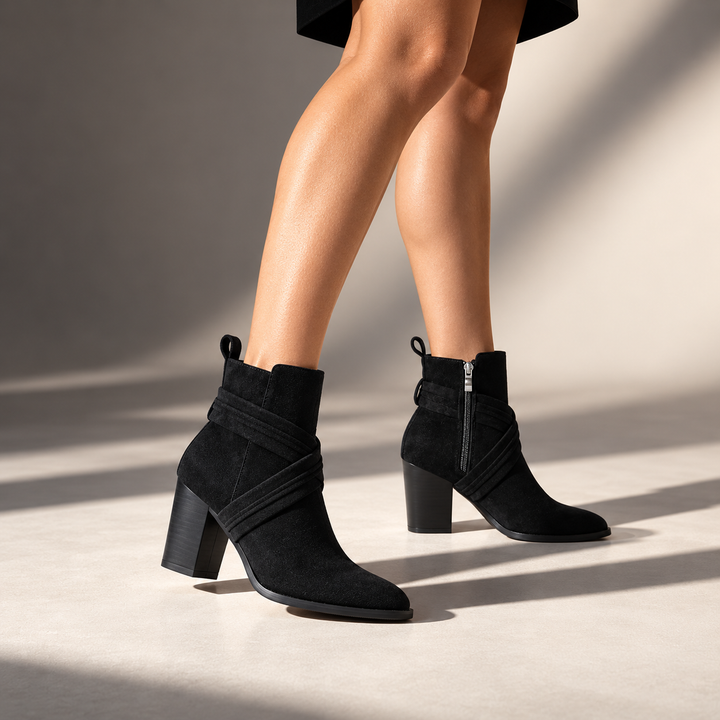 Viera Block-Heel Boots
