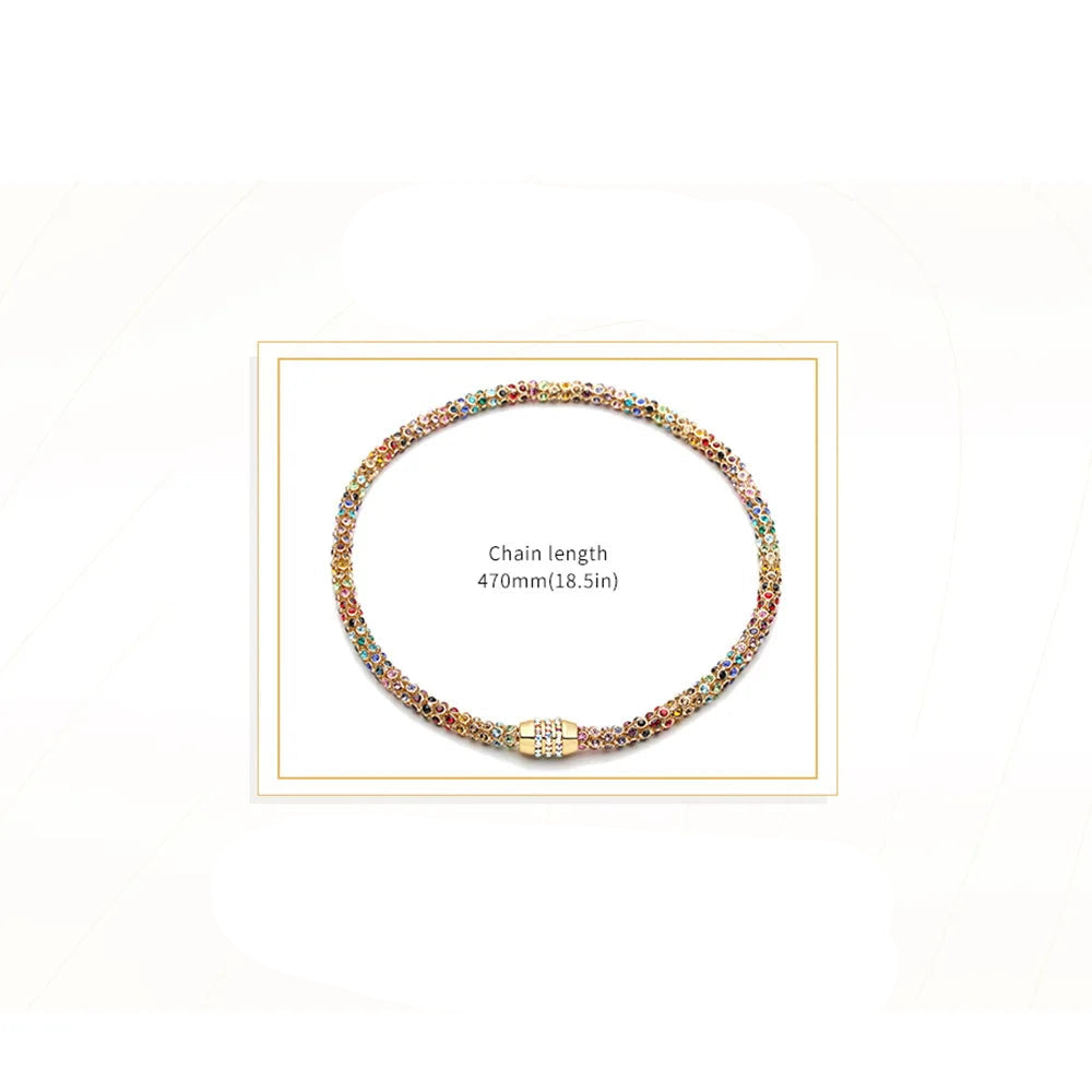 Lumi Crystal Necklace & Bracelet