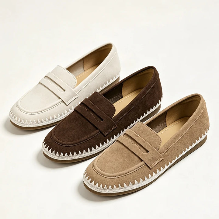 Rosalie Suede Loafers