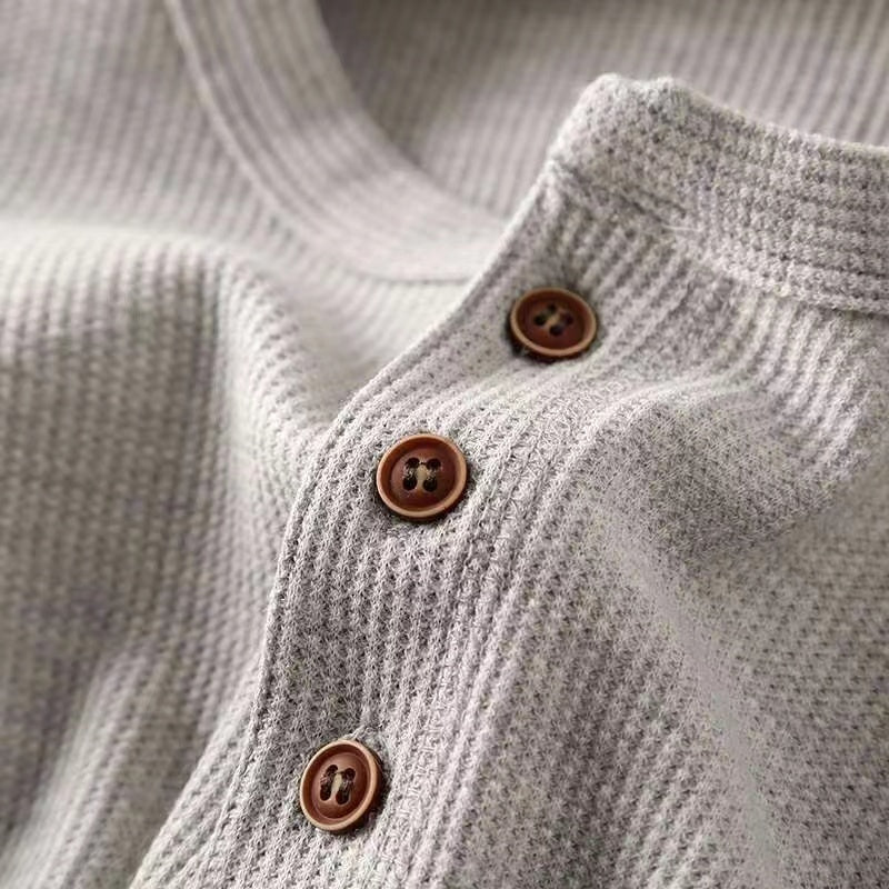 Highland Cotton Henley Shirt