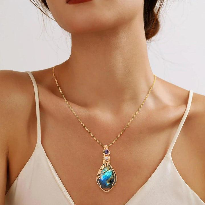 Mirelle Labradorite Necklace