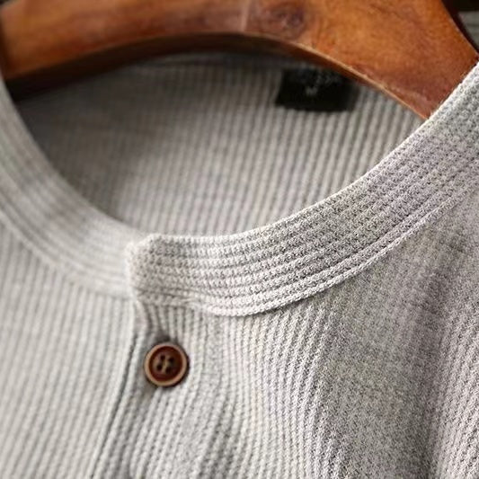 Highland Cotton Henley Shirt