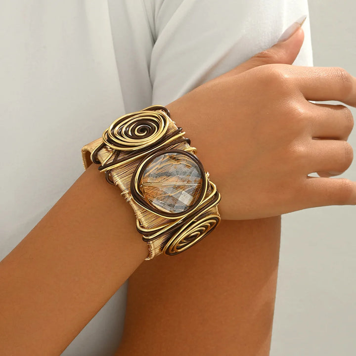 Amara Spiral Bracelet