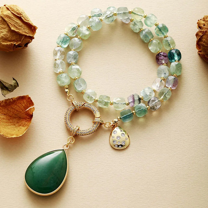 Gaia Natural Stone Necklace