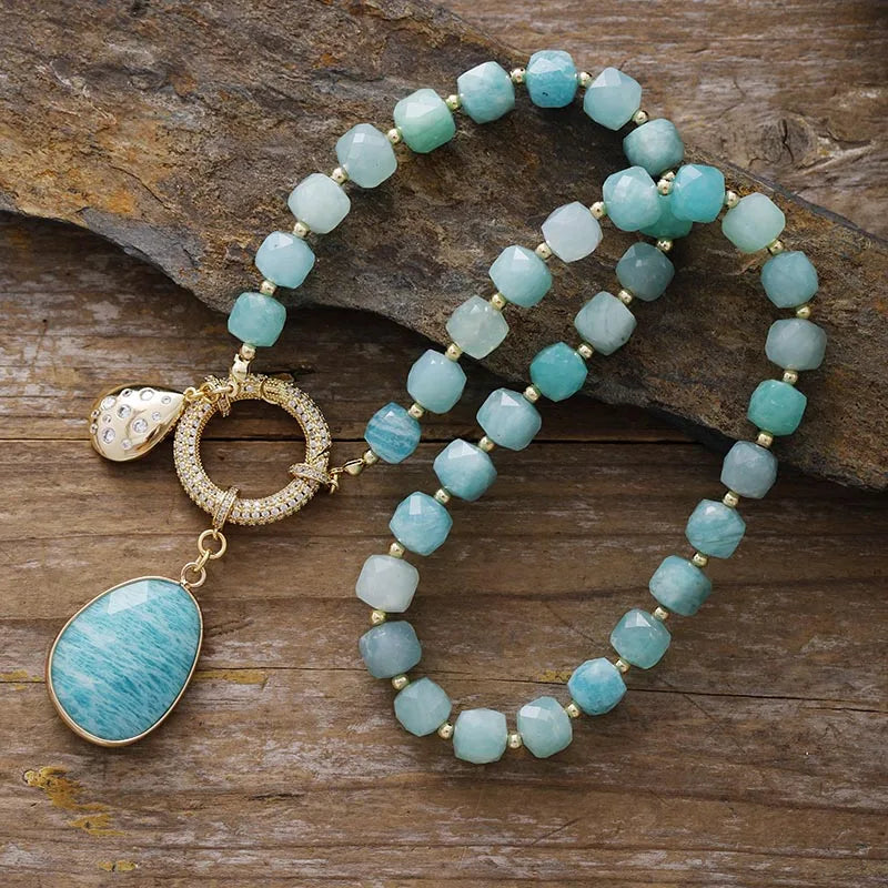 Gaia Natural Stone Necklace