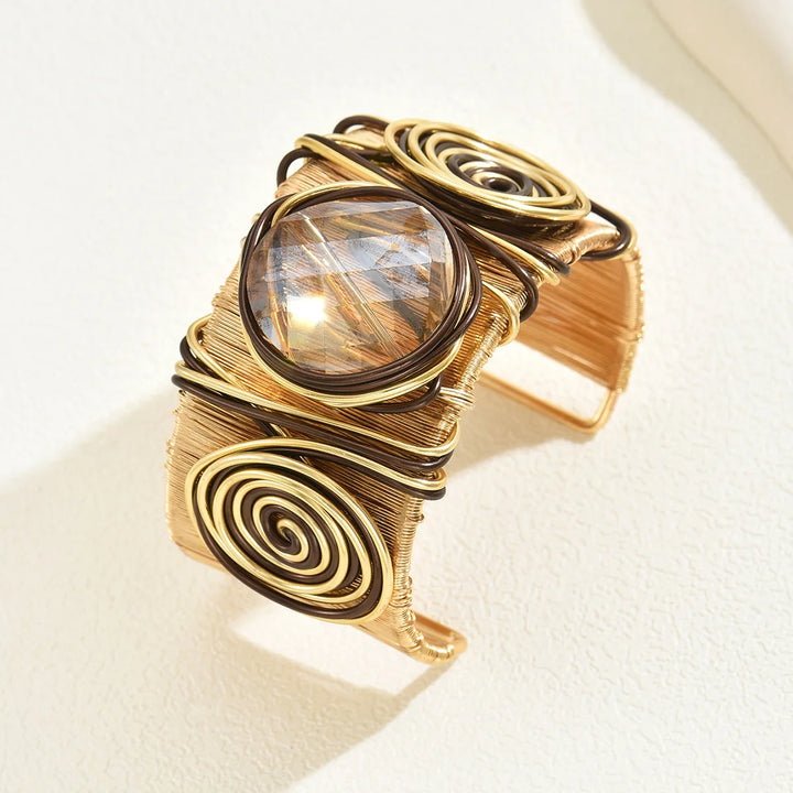 Amara Spiral Bracelet
