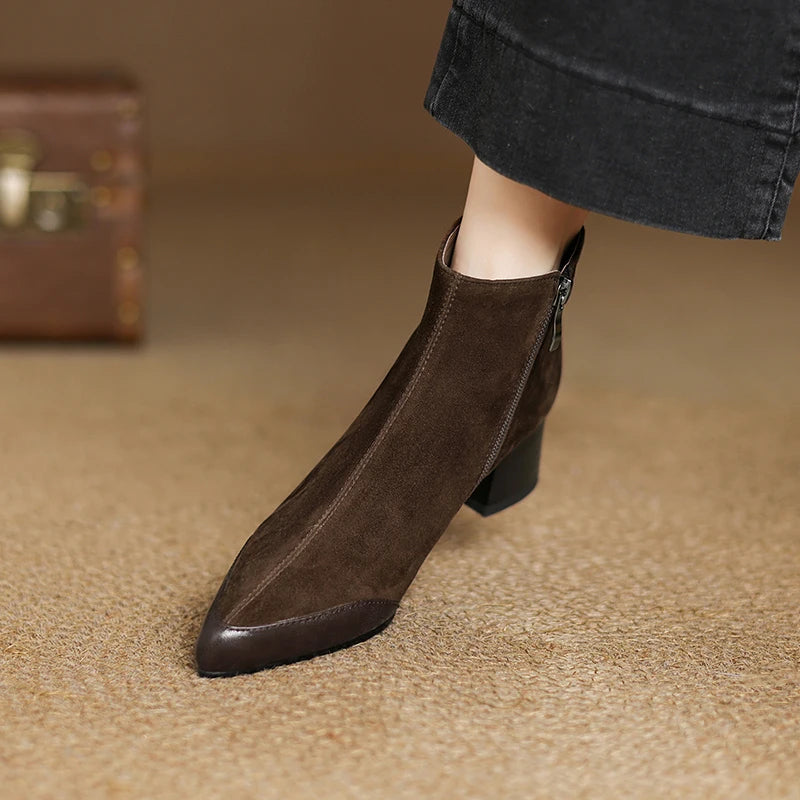 Adeline Suede Boots