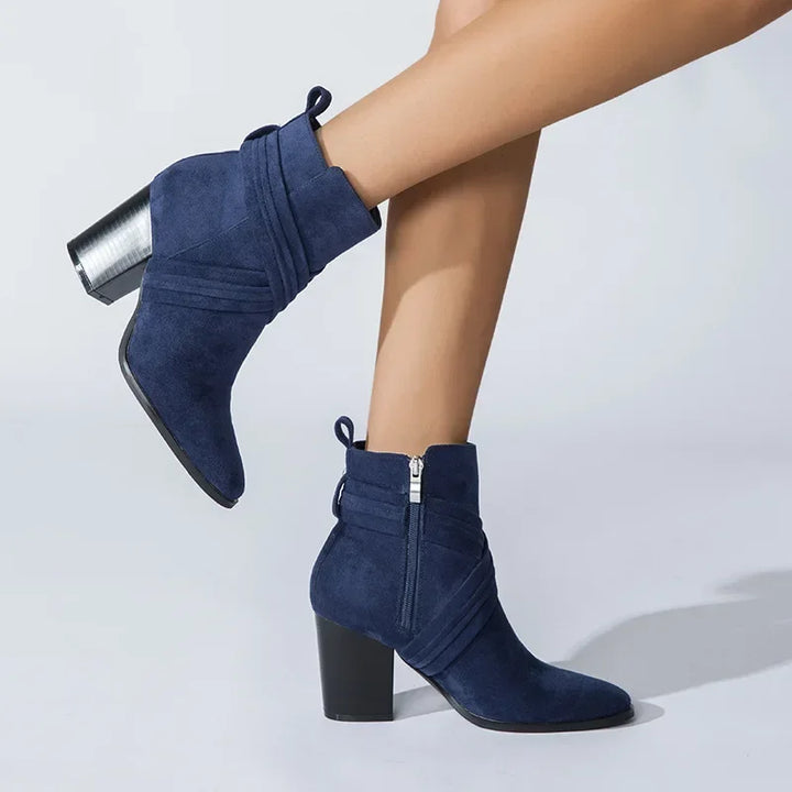 Viera Block-Heel Boots