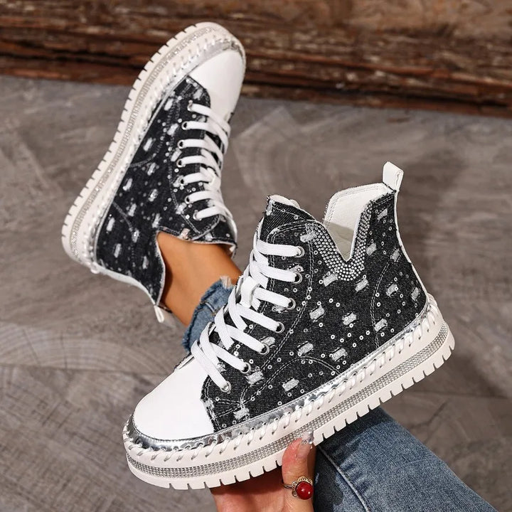 Riley Denim High Tops