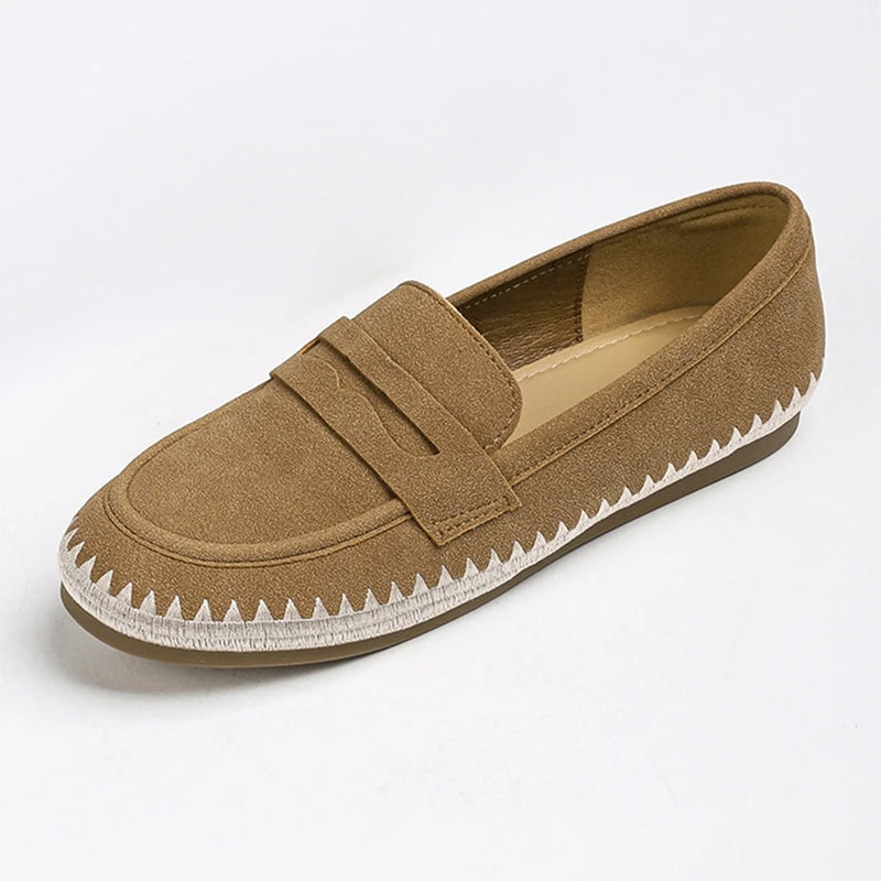 Rosalie Suede Loafers