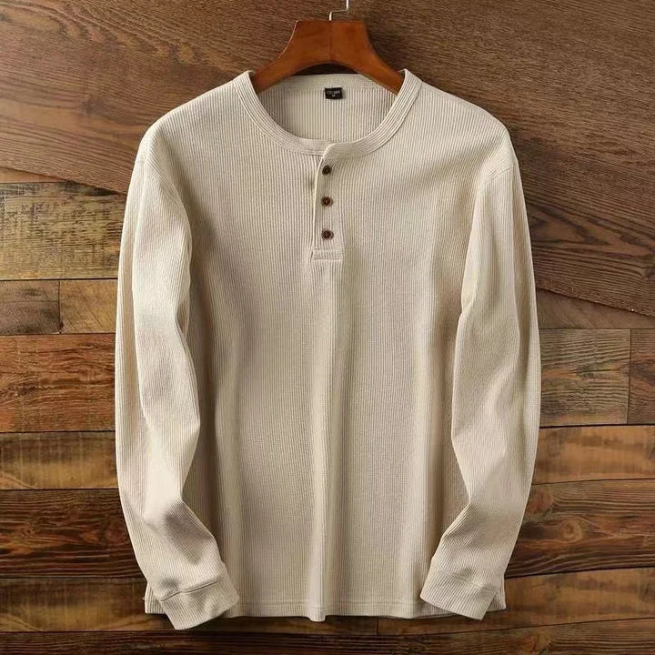 Highland Cotton Henley Shirt
