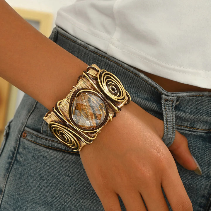 Amara Spiral Bracelet