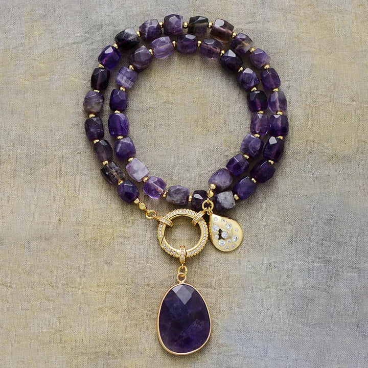 Gaia Natural Stone Necklace
