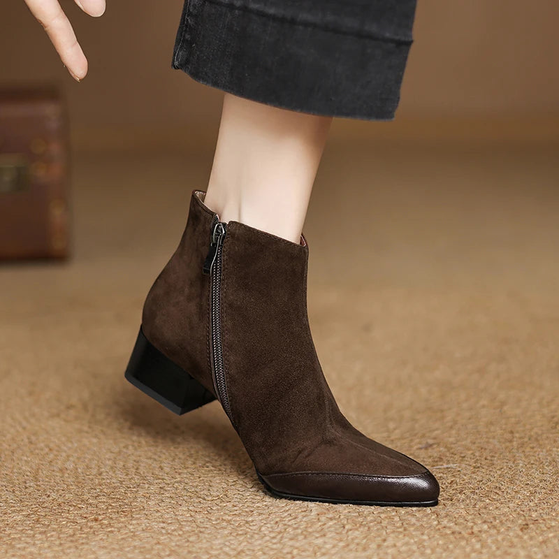 Adeline Suede Boots