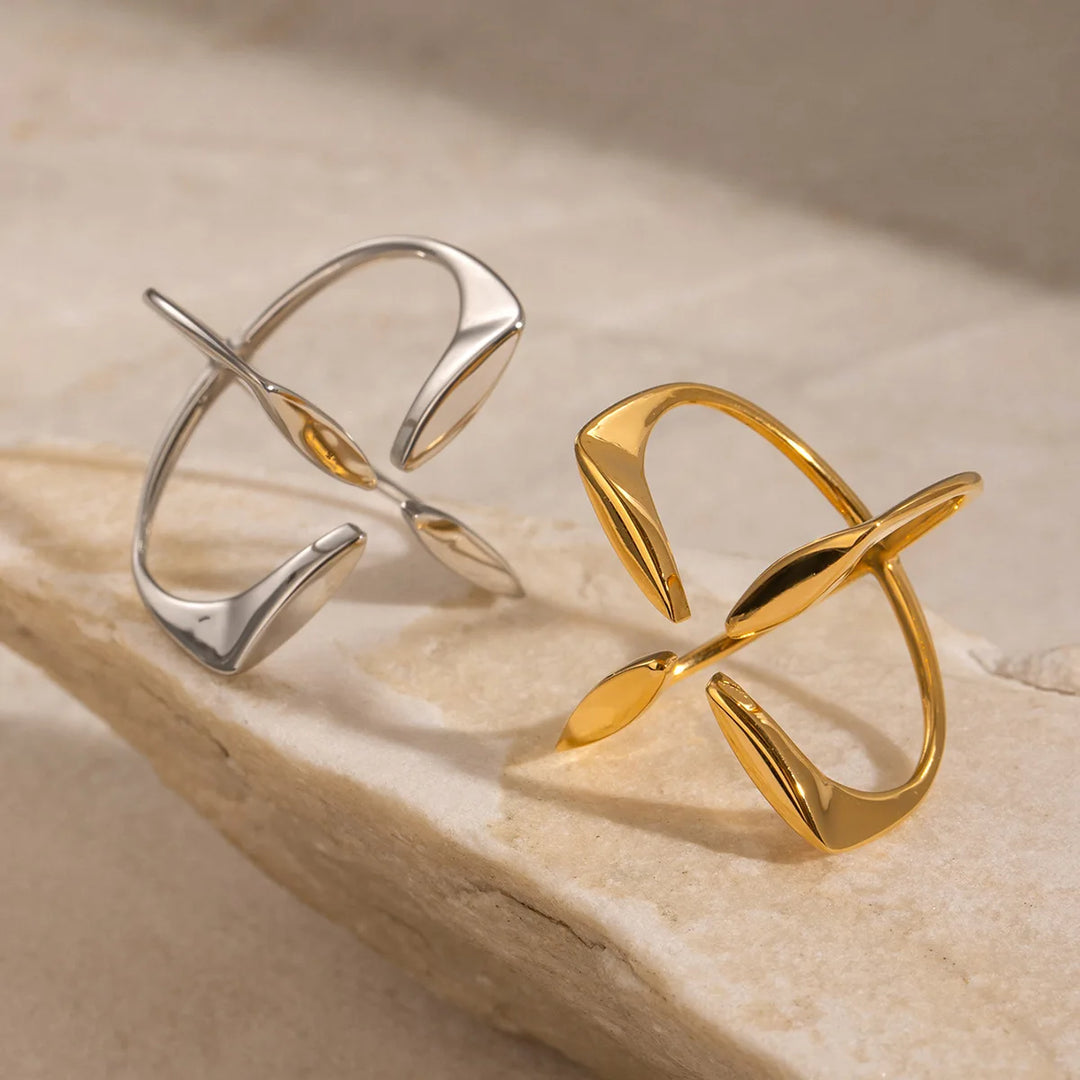 Liora Leaf Rings