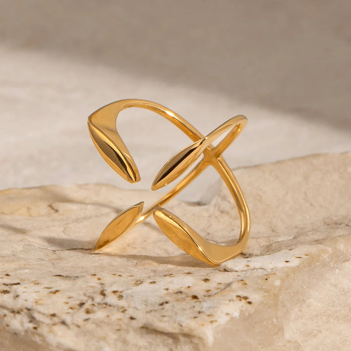 Liora Leaf Rings