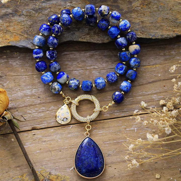 Gaia Natural Stone Necklace