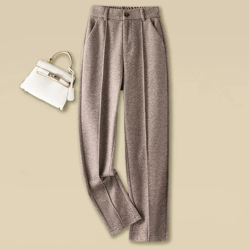 Sabine Herringbone Trousers