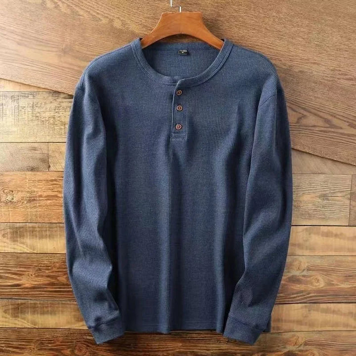 Highland Cotton Henley Shirt