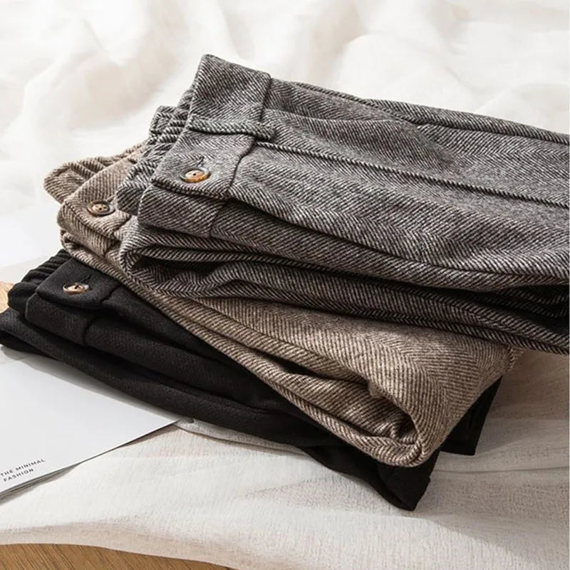 Sabine Herringbone Trousers