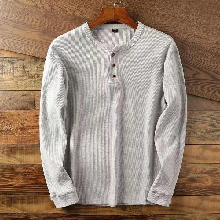 Highland Cotton Henley Shirt
