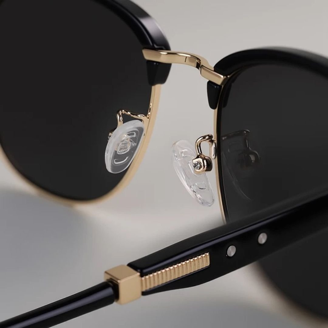 Caspian Clubmaster Unisex Sunglasses